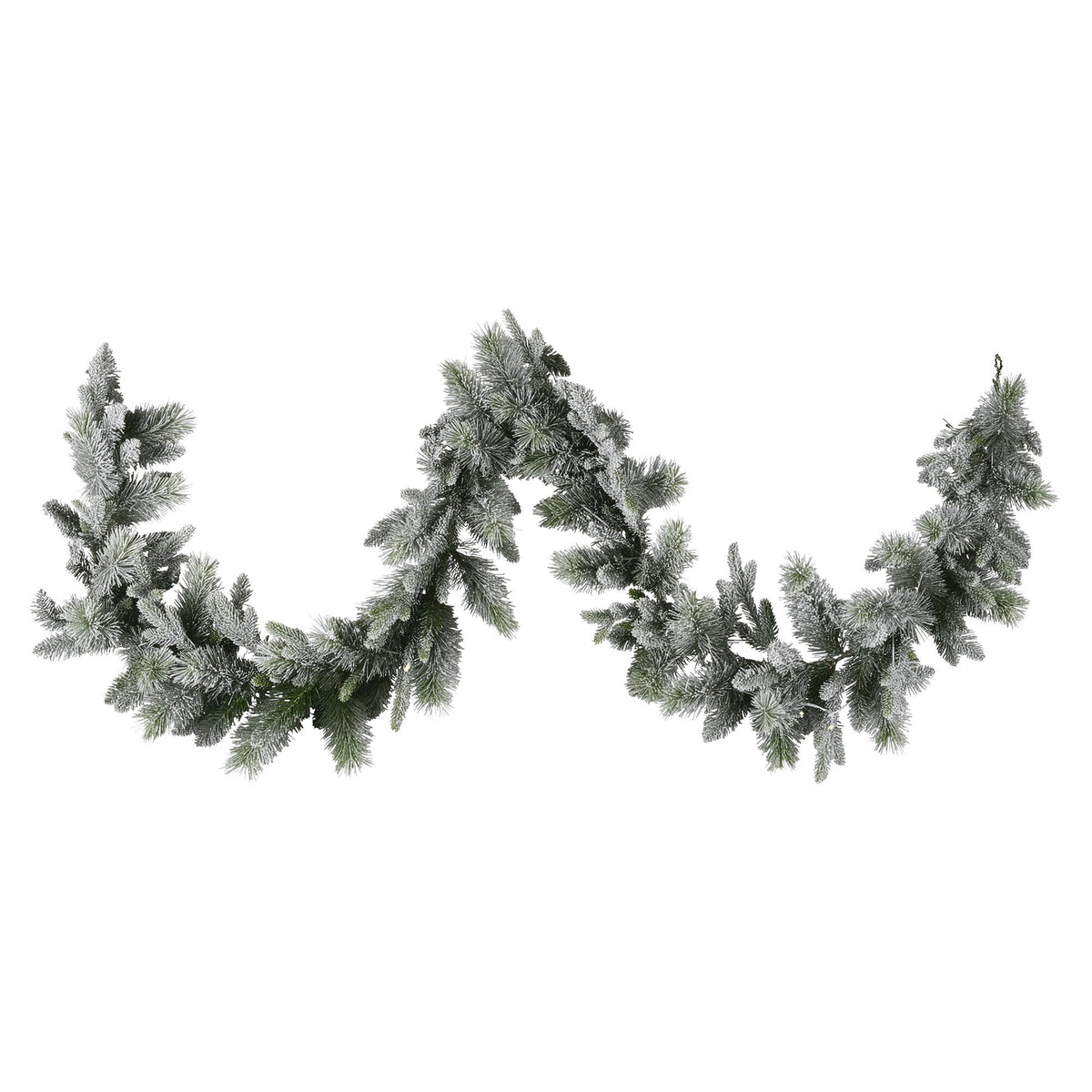 Snowy Stamford Spruce Christmas Garland – 2.74m | 50 LEDs