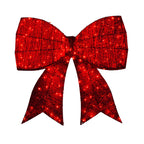 Christabelle 91cm Pre-Lit Christmas Bow – Red