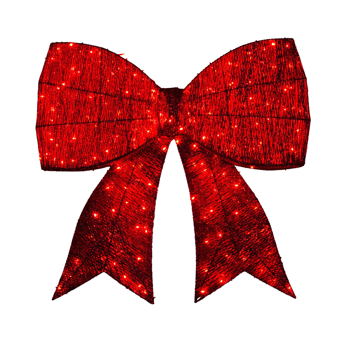 Christabelle 91cm Pre-Lit Christmas Bow – Red