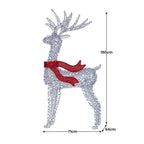Christabelle 1.5m Light-Up Christmas Reindeer – 220 Warm White LEDs