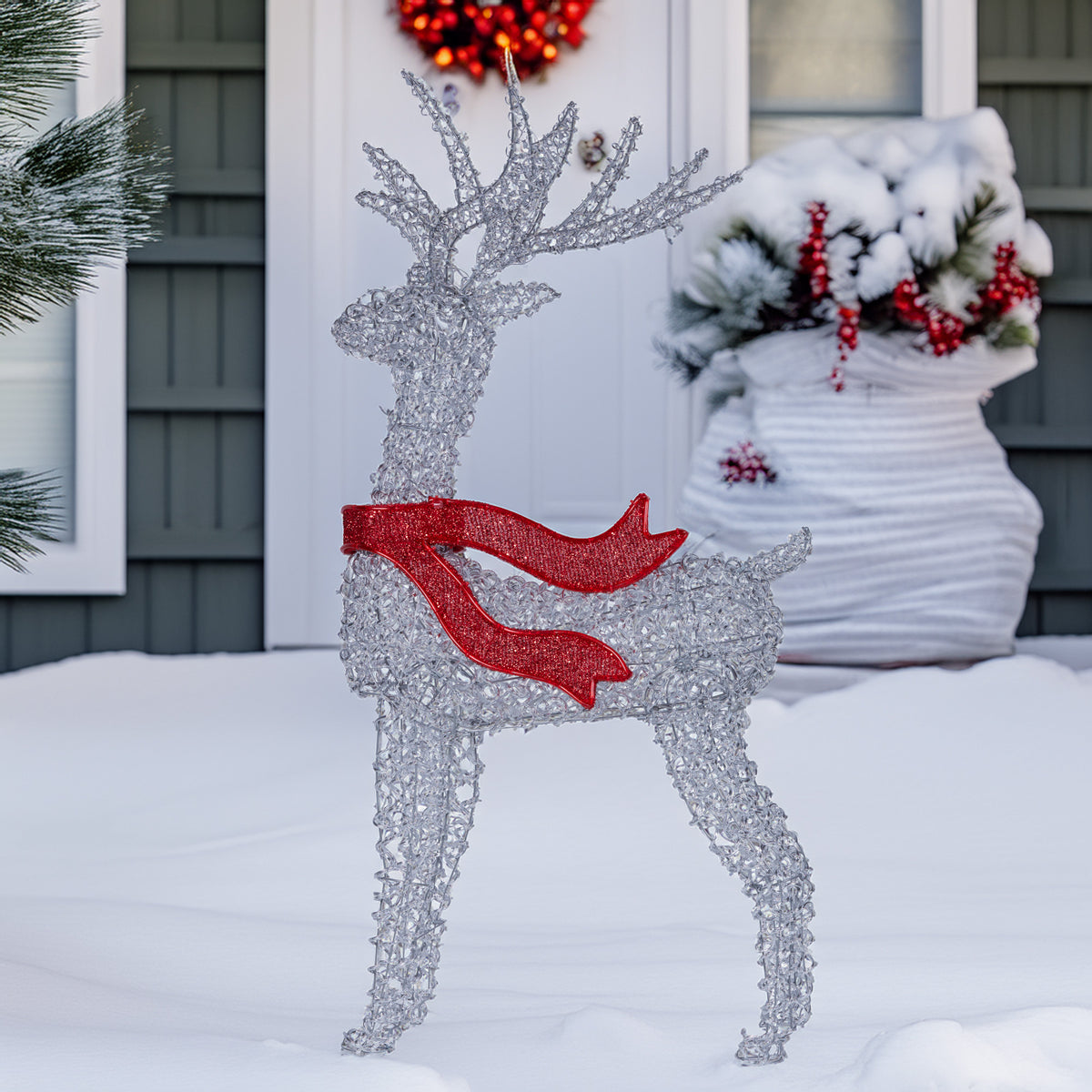 Christabelle 1.5m Light-Up Christmas Reindeer – 220 Warm White LEDs