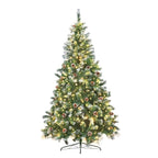 Christabelle 1.8m Pre-Lit LED Christmas Tree with Pine Cones
