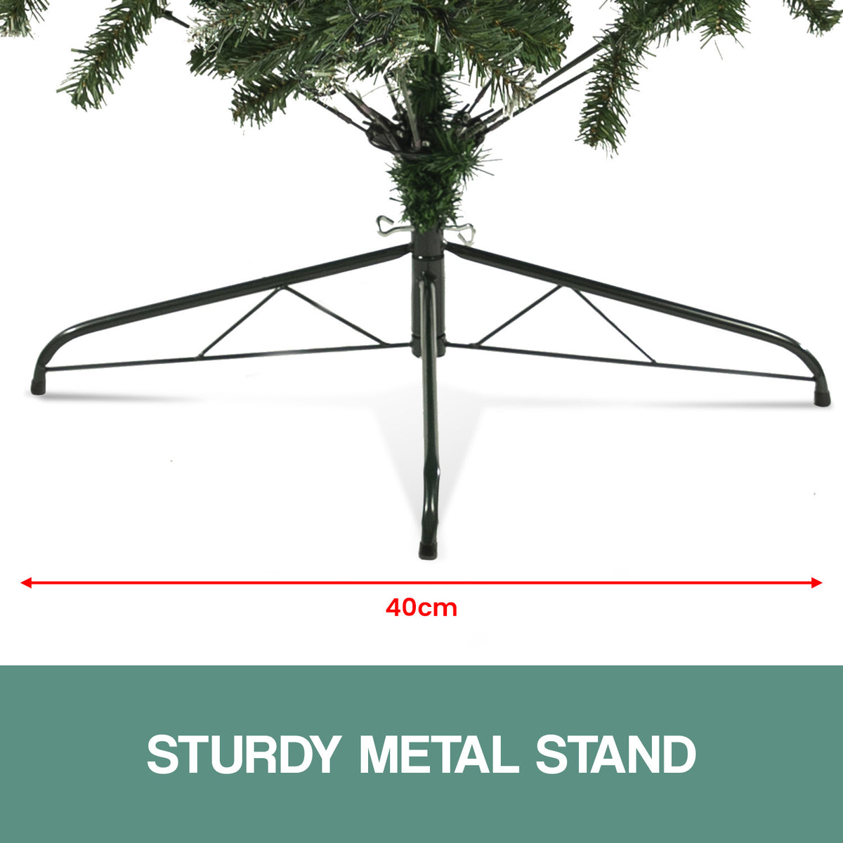 Christabelle 1.8m Pre-Lit LED Christmas Tree with Pine Cones