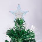 Christabelle 2.1m Enchanted Fibre Optic Christmas Tree – Twinkling Lights & Star Topper