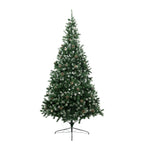 Christabelle 2.4m Pre-Lit LED Christmas Tree with Pine Cones