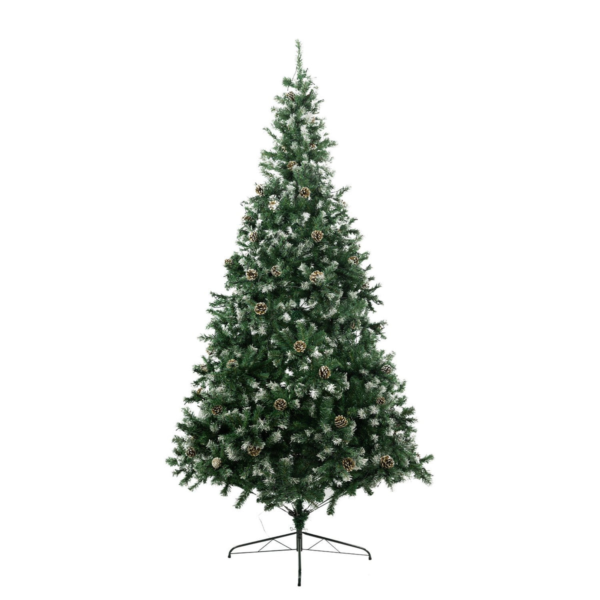 Christabelle 2.7m Pre-Lit LED Christmas Tree with Pine Cones