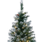 Christabelle 2.7m Pre-Lit LED Christmas Tree with Pine Cones