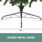 Christabelle 2.7m Pre-Lit LED Christmas Tree with Pine Cones