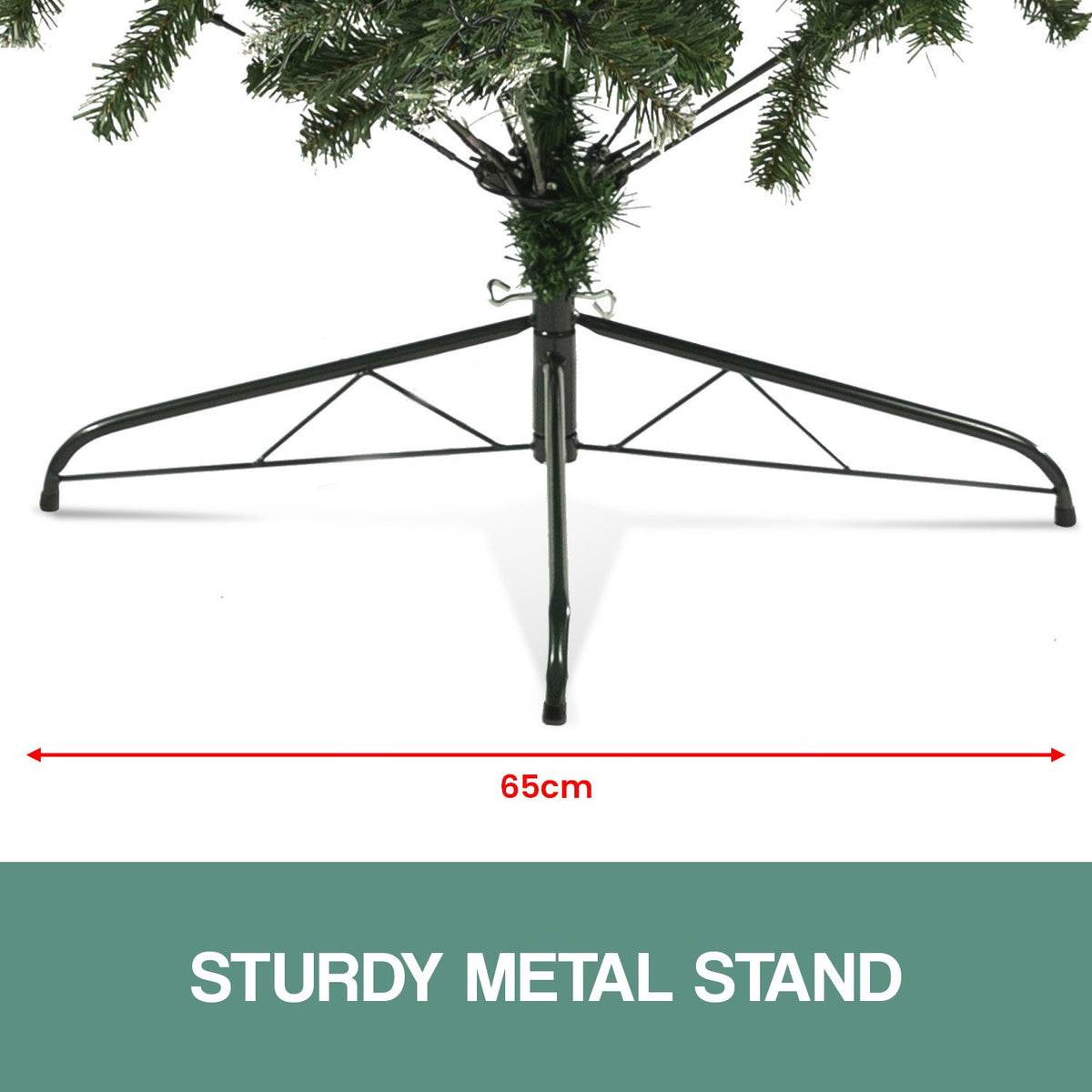 Christabelle 2.7m Pre-Lit LED Christmas Tree with Pine Cones