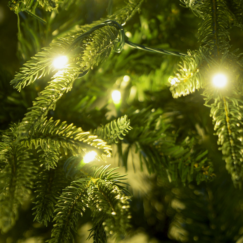 Christabelle 1.8m Everglow Fir Pre-Lit Christmas Tree – 300 LED Lights
