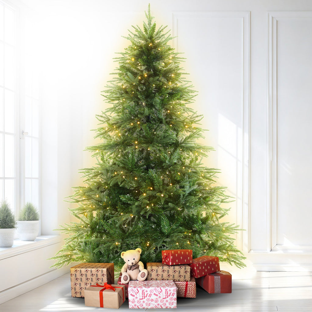 Christabelle 1.8m Everglow Fir Pre-Lit Christmas Tree – 300 LED Lights