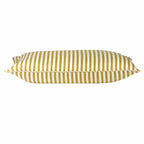 Dandi Mustard & White Striped Cushion Cover – 35 × 60cm