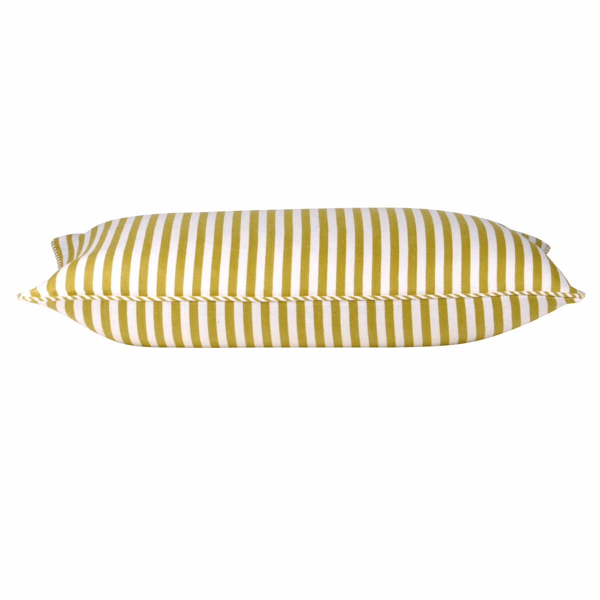 Dandi Mustard & White Striped Cushion Cover – 35 × 60cm