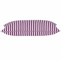 Dandi Fuchsia & White Striped Cushion Cover – 35 × 60cm