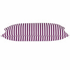 Dandi Fuchsia & White Striped Cushion Cover – 35 × 60cm