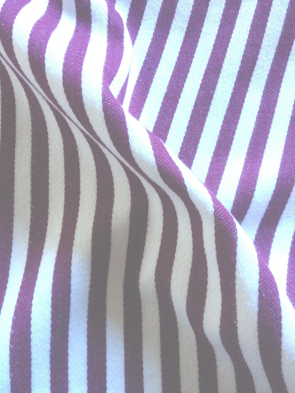 Dandi Fuchsia & White Striped Cushion Cover – 35 × 60cm