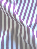 Dandi Fuchsia & White Striped Cushion Cover – 35 × 60cm