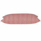 Dandi Red & White Striped Cushion Cover – 35 × 60cm