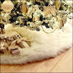 Snow Plush Christmas Tree Skirt – 78cm