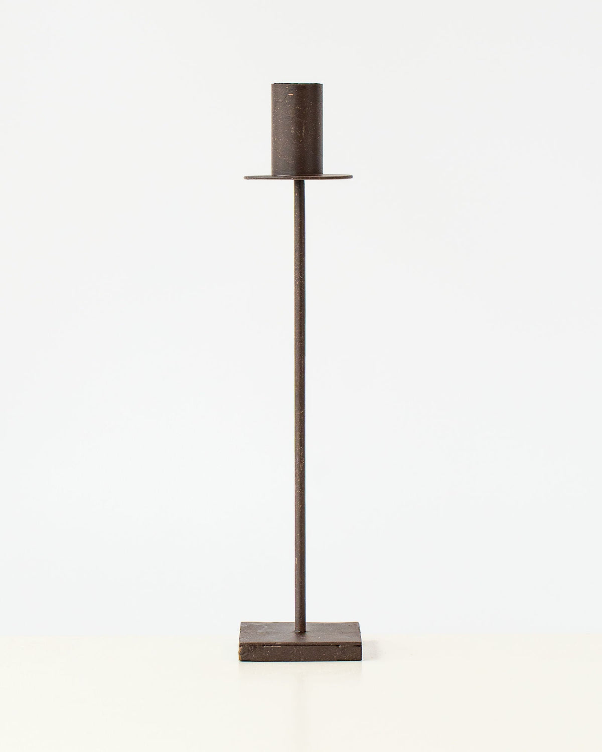 casa-verde-candlestick-deia-sml-rust-6-x-28cm