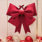 Giant Dark Red Christmas Bow – 75cm x 100cm | DIY Kit