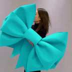 Giant Light Blue Christmas Bow – 75cm x 100cm | DIY Kit
