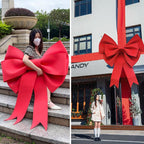 Giant Black Christmas Bow – 75cm x 100cm | DIY Kit