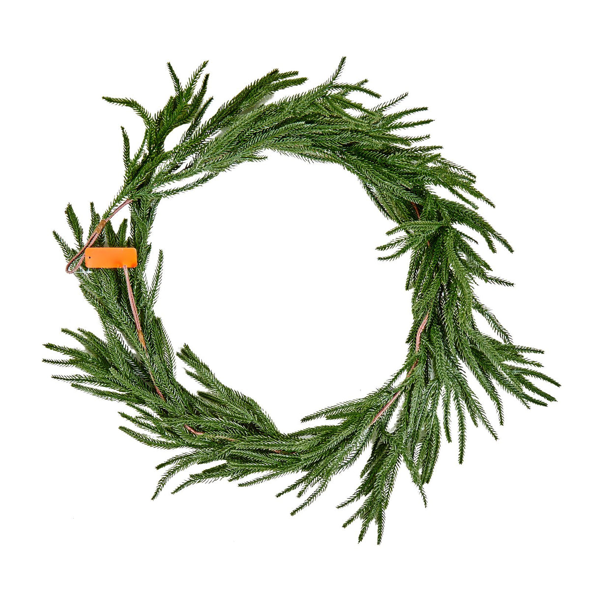 Realistic Norfolk Pine Christmas Garland – 152.4cm