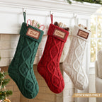 Personalised Christmas Stockings – Set of 3 | 40cm