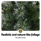 MINI AF 90cm Potted Snowy Christmas Tree – Warm LED Lights