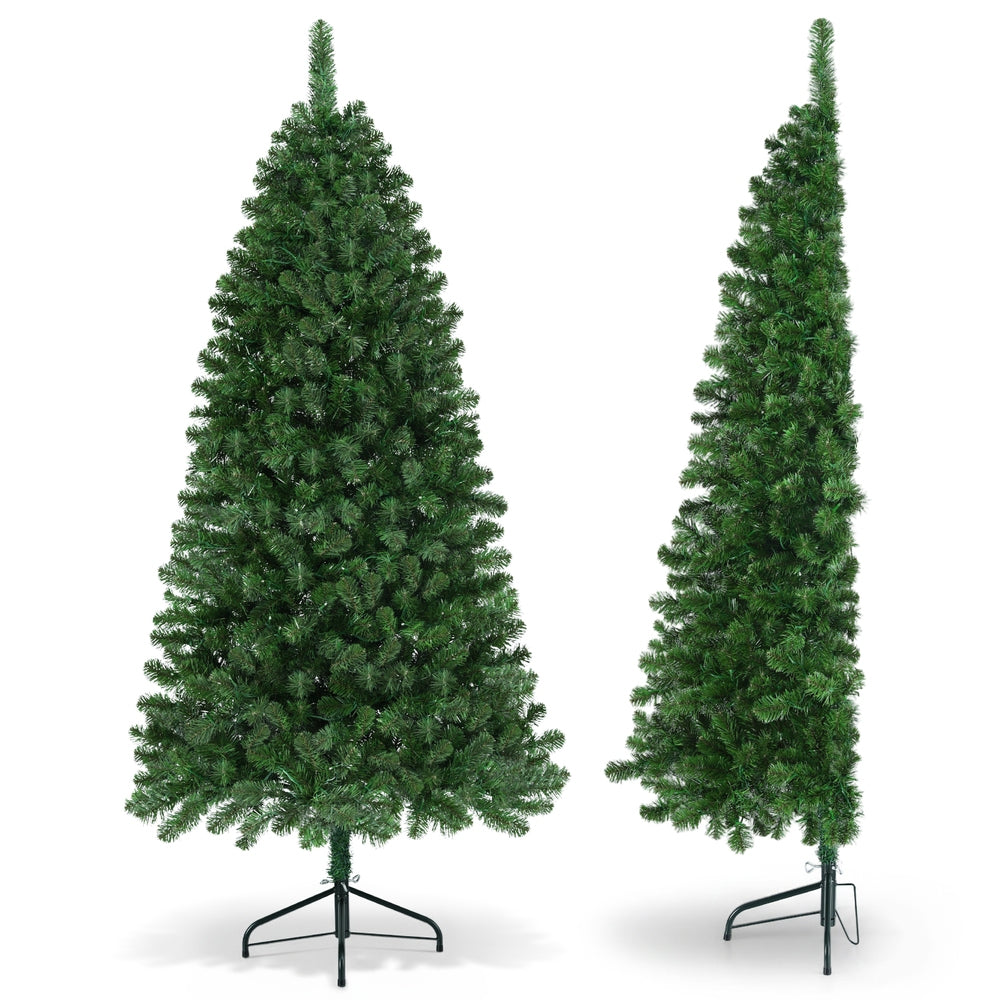 LIT AF 1.8m Corner Christmas Tree – Multi-Colour LED Lights