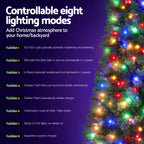 LIT AF 1.8m Corner Christmas Tree – Multi-Colour LED Lights