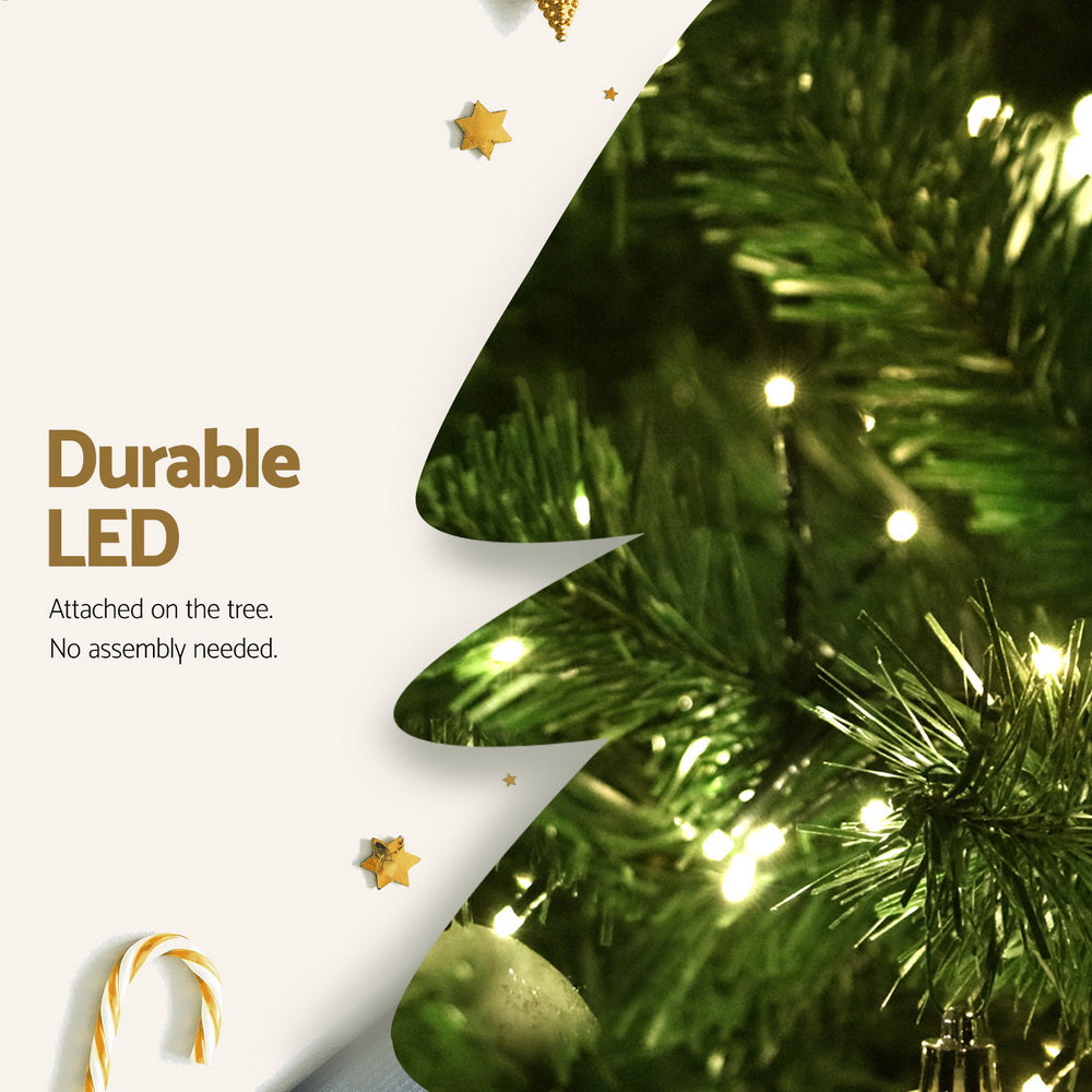 The Glow Getter – 2.1m Pre-Lit Christmas Tree