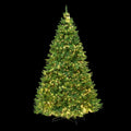 Pre-Lit Christmas Tree – 2.7m | 1,800 Warm White LEDs