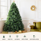 2.4m Full Pine Christmas Tree – 2,100 Tips