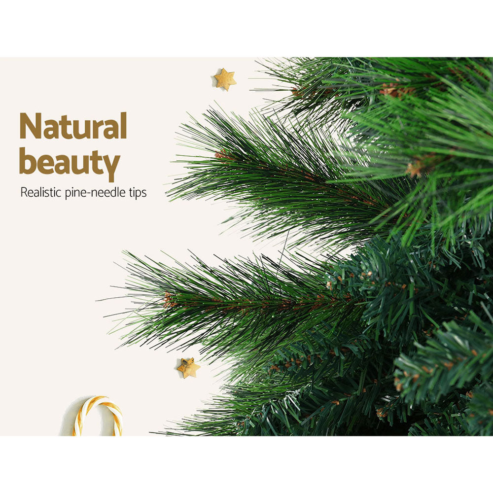 2.4m Full Pine Christmas Tree – 2,100 Tips