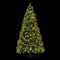 2.7m Pre-Lit Christmas Tree – 750 Warm White LEDs