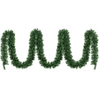 Jingle Jollys 20m Pre-Lit Christmas Garland – 300 Warm LEDs