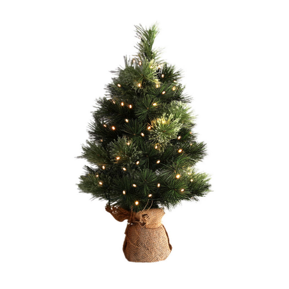 MINI AF 60cm LED Tabletop Christmas Tree – 8 Light Modes