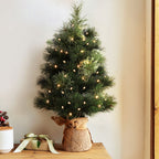 MINI AF 60cm LED Tabletop Christmas Tree – 8 Light Modes
