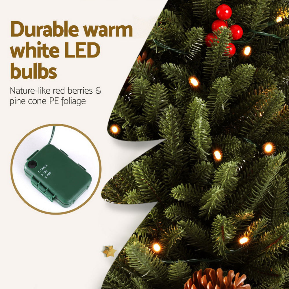 Mini AF 90cm Pre-Lit Christmas Tree – 50 Warm White LEDs