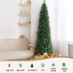 Christmas Tree 2.1m Corner Xmas Tree – 430 Tips
