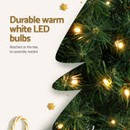 Christmas Tree 2.1m Corner Xmas Tree – 430 Tips