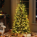 Jingle Jollys Christmas Tree 1.5M LED Xmas Tree Sparse 263 Tips Party Decoration