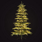 2.1m Sparse Pre-Lit Christmas Tree – 400 Warm White LEDs