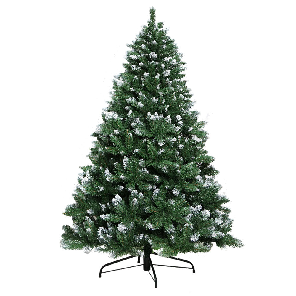 Snowy Christmas Tree – 1.8m | 650 Tips