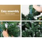 Snowy Christmas Tree – 1.8m | 650 Tips