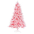 Pink AF 1.8m Snowy Christmas Tree – 810 Tips