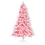 Pink AF 1.8m Snowy Christmas Tree – 810 Tips