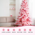 Pink AF 1.8m Snowy Christmas Tree – 810 Tips
